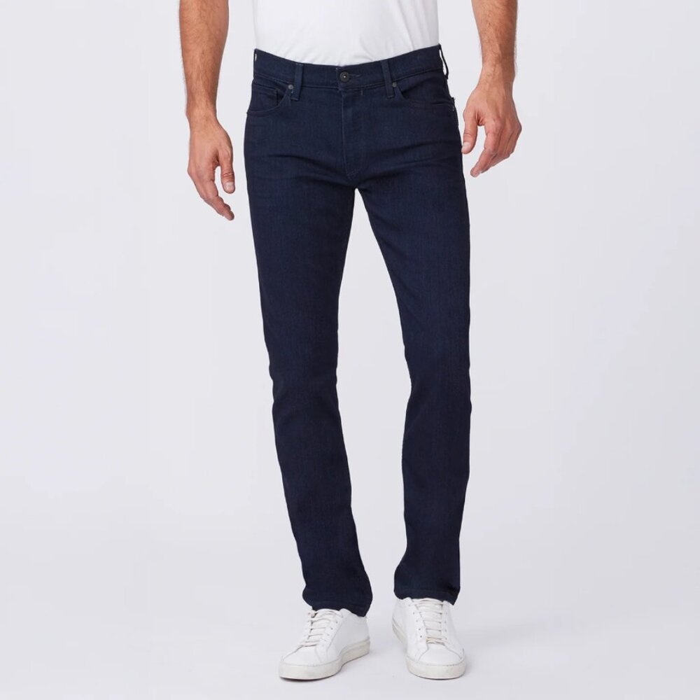 Paige Federal Slim Straight Jean Inkwell Size 40